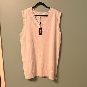 Zeagoo Cream Sleeveless dress